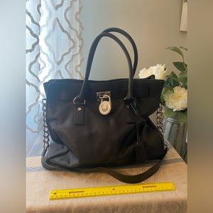 Michael Kors Black leather bag